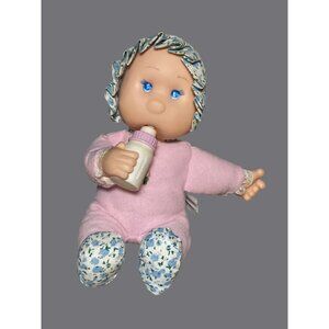 Vintage Lollipaloosa Baby Doll With Pink Outfit & Bottle